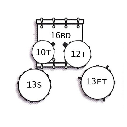 TAMBURO TB T5S16RSSK T5 Series